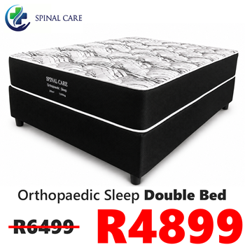 spinal care orthopaedic sleep double